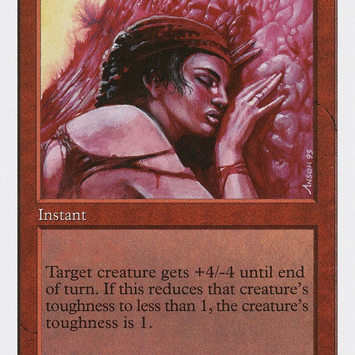 Blood Lust - Fifth Edition Excellent Magic MTG