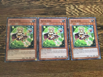 EXVC-EN023 3 x Esper Girl YuGiOh