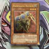 CDIP-EN031 Rampaging Rhynos Ultimate Rare 1st Edition Near Mint Yugioh Card