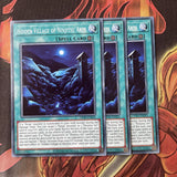 OP20-EN021 x3 Hidden Village Of Ninjitsu Arts Common UNL Edition NM Yugioh Card