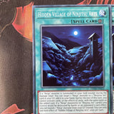 OP20-EN021 x3 Hidden Village Of Ninjitsu Arts Common UNL Edition NM Yugioh Card