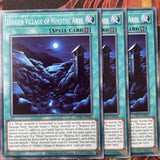 OP20-EN021 x3 Hidden Village Of Ninjitsu Arts Common UNL Edition NM Yugioh Card