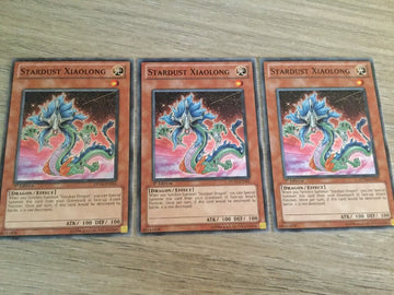 DP10-En003 3x Stardust Xiaolong Yugioh Card English