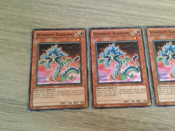 DP10-En003 3x Stardust Xiaolong Yugioh Card English (back)