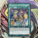 INCH-EN020 Witchcrafter Creation Secret Rare 1st Edition NM Yugioh Card