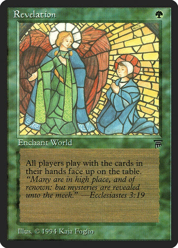 Revelation - Legends Excellent Magic MTG