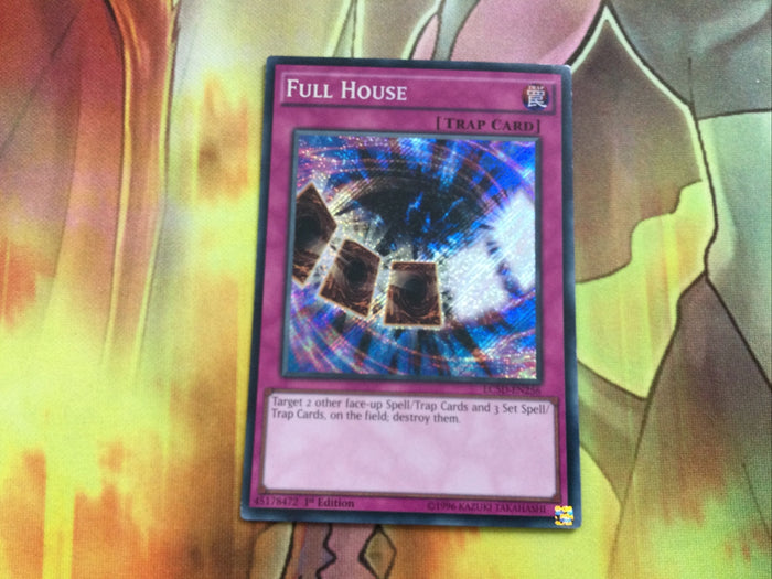 LC5D-EN256 Full House Secret Rare 1st Edition Mint YuGiOh Card