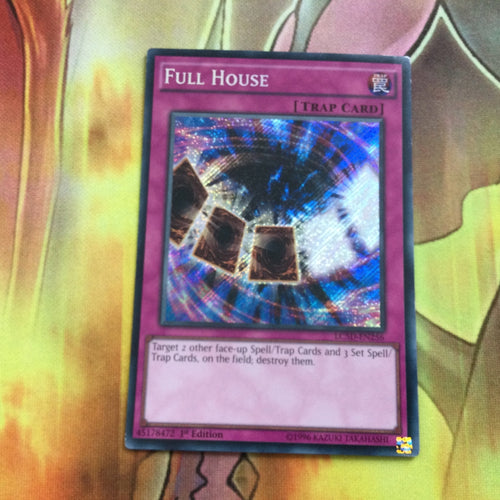 LC5D-EN256 Full House Secret Rare 1st Edition Mint YuGiOh Card