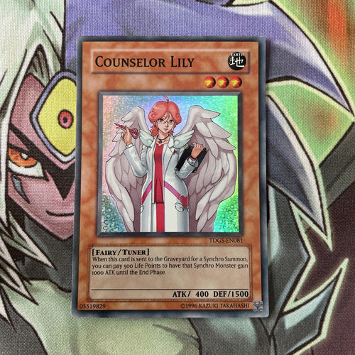 TDGS-EN081 Counselor Lily Super Rare UNL Edition NM Yugioh Card