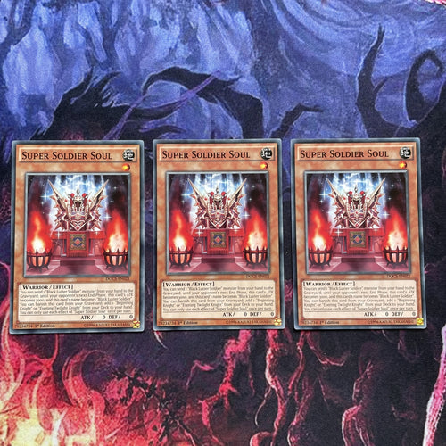 DOCS-EN021 x3 Yugioh CARD: SUPER SOLDIER SOUL