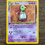 Pokemon Neo Genesis Non Holo Xatu 52/111 1st Edition NEAR MINT Condition