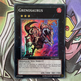 YS11-EN043 Grenosaurus Super Rare 1st Edition Yugioh Card
