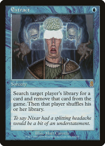 Extract - Odyssey Excellent Magic MTG