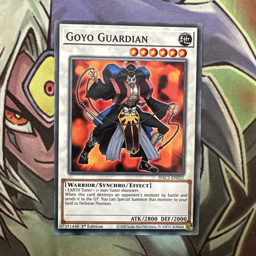 HAC1-EN021 Goyo Guardian Common 1st Edition NM Yugioh Card