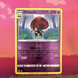 Pokemon Card Orbeetle Battle Styles Reverse Holo Rare 065/163 Near Mint
