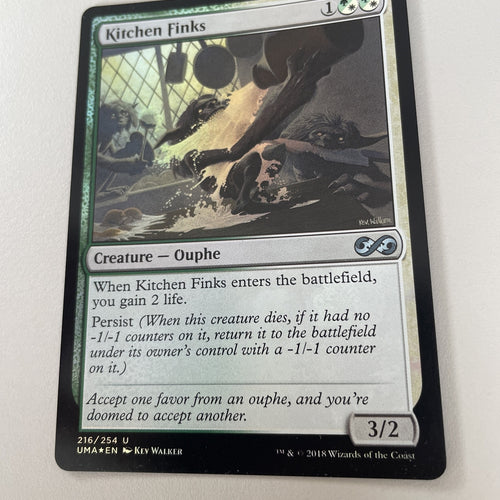 Kitchen Finks FOIL - Ultimate Masters Excellent Magic MTG