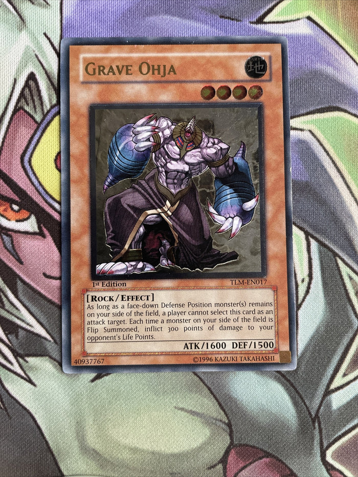 TLM-EN017 Grave Ohja Ultimate Rare 1st Edition NM Yugioh Card
