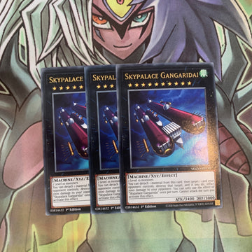 MAGO-EN133 x3 Skypalace Gangaridai Rare Excellent Condition Yugioh