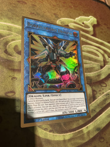 MAGO-EN039 Borrelsword Dragon 1st Edition Gold Rare Yugioh Card