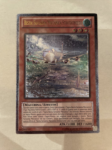 LTGY-IT025 Yugioh! Mecha Phantom Beast Hamstrat Ultimate Rare UNL ITALIAN