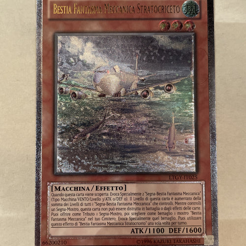 LTGY-IT025 Yugioh! Mecha Phantom Beast Hamstrat Ultimate Rare UNL ITALIAN