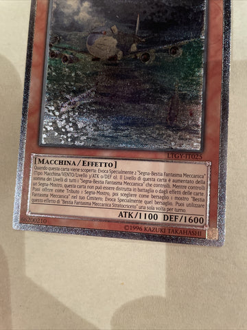 LTGY-IT025 Yugioh! Mecha Phantom Beast Hamstrat Ultimate Rare UNL ITALIAN (back)