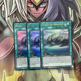 CYHO-EN086 x3 Realm of Danger! Ultra Rare Excellent Condition Yugioh