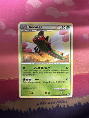 Pokemon Card Yanmega Triumphant Uncommon 54/102 Near Mint
