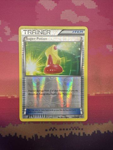 Pokemon Card Super Potion XY Base Set Reverse Holo 128/146 Near Mint