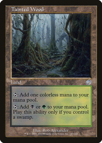 Tainted Wood - Torment Excellent Magic MTG