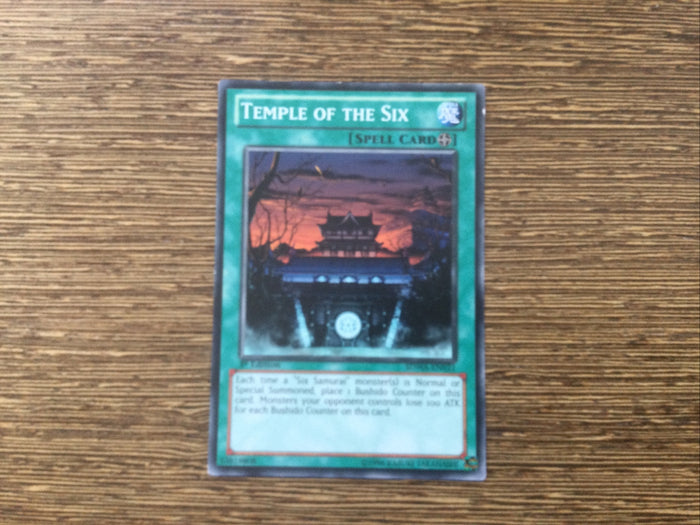 SDWA-EN031 Yugioh Cards Temple of the Six Common 1st Edition Near Mint