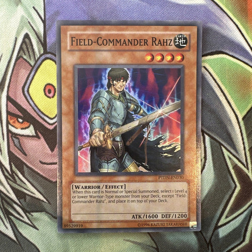 PTDN-EN030 Field-Commander Rahz Super Rare Unlimited Edition NM Yugioh Card