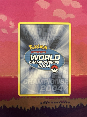 Pokemon Card Team Magma Ball World Championships 2004 80/95 Near Mint (back)