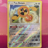 Pokemon Card Fan Rotom Ultra Prism Reverse Holo Rare 110/156 NM