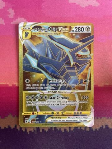 Pokemon Card Dialga VSTAR 210/189 Secret Rare Astral Radiance Near Mint