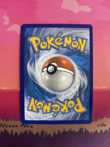 Pokemon Card Brock's Training Hidden Fates Holo Rare 55/68 Near Mint (back)