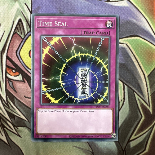 PSV-EN007 Time Seal Common Unlimited Edition NM Yugioh Card