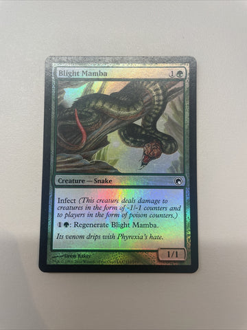 Blight Mamba - Mirrodin FOIL Excellent Magic MTG