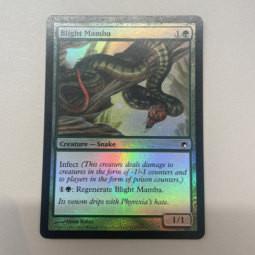 Blight Mamba - Mirrodin FOIL Excellent Magic MTG