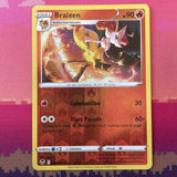 Pokemon Card Braixen Silver Tempest Reverse Holo 026/195 NM