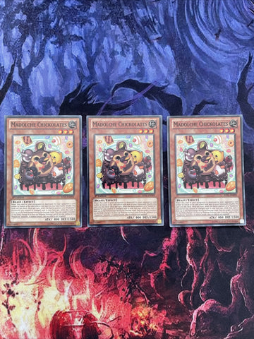 JOTL-EN099 x3 MADOLCHE CHICKOLATES Yugioh: