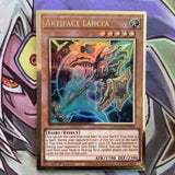 MAGO-EN008 Artifact Lancea Gold Rare 1st Edition NM Yugioh Card