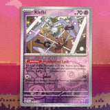 Pokemon Card Klefki Scarlet & Violet Reverse Holo Rare 096/198 Near Mint