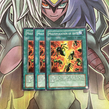 IOC-098 x3 Multiplication of Ants Common Excellent Condition Yugioh