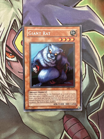 MRL-E079 Giant Rat Rare Unlimited Edition NM Yugioh Card