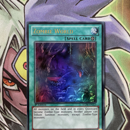 LCJW-EN213 Zombie World Ultra Rare 1st Edition NM Yugioh Card