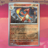 Pokemon Card Charmeleon Paldean Fates Reverse Holo 008/091 Near Mint