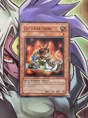 DR1-EN136 Cat's Ear Tribe Common UNL Edition NM Yugioh Card
