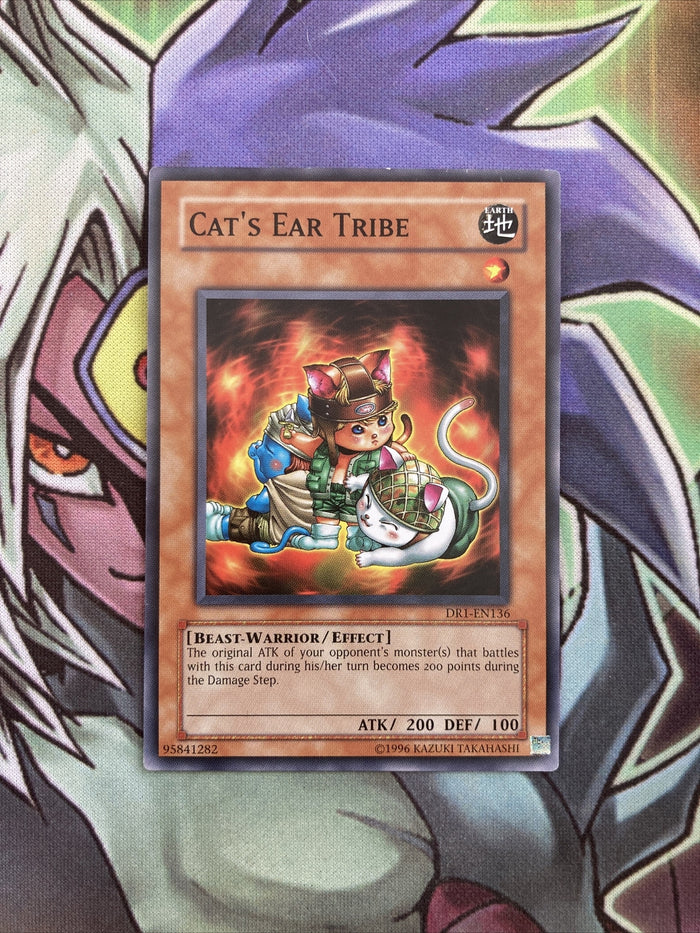 DR1-EN136 Cat's Ear Tribe Common UNL Edition NM Yugioh Card