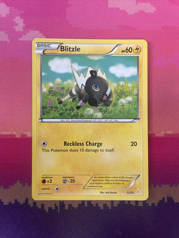 Pokemon Card Blitzle 26/30 XY Trainer Kit NM